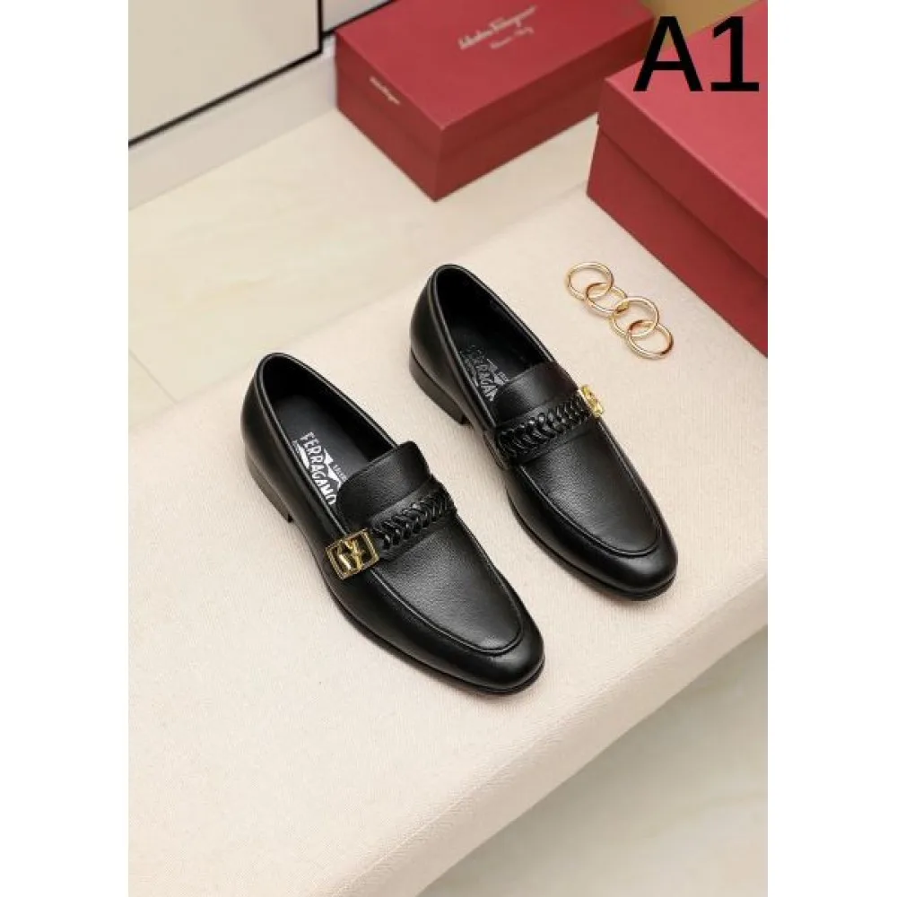 FERRAGAMO サルヴァトーレ フェラガモ 新作在庫希少 2026 メンズ用 ビジネスシューズ 商品画像 1