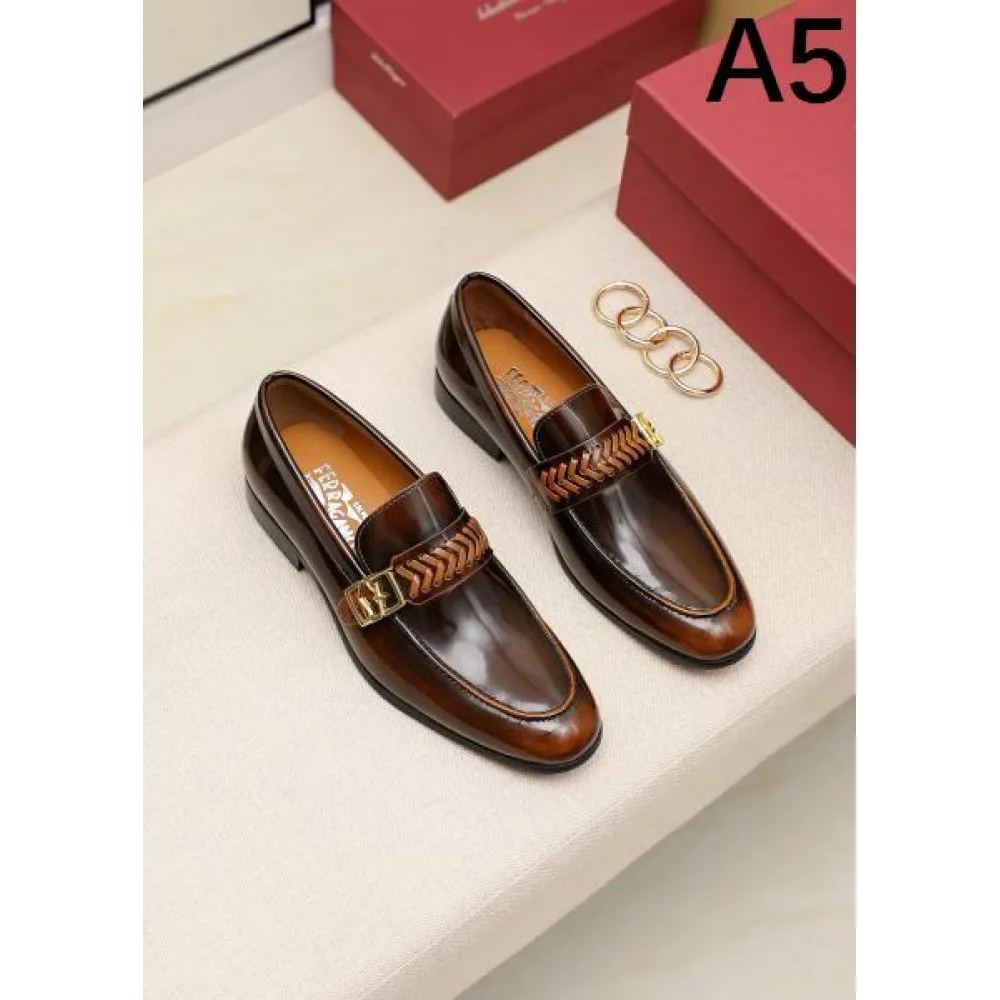 FERRAGAMO サルヴァトーレ フェラガモ 新作在庫希少 2026 メンズ用 ビジネスシューズ 商品画像 5