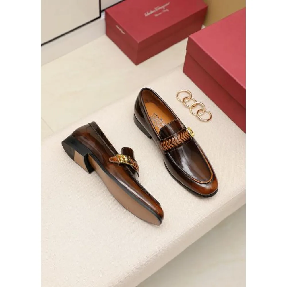 FERRAGAMO サルヴァトーレ フェラガモ 新作在庫希少 2026 メンズ用 ビジネスシューズ 商品画像 6