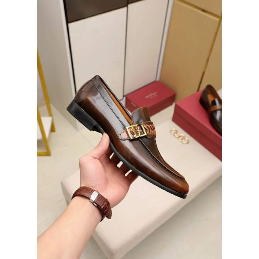 FERRAGAMO サルヴァトーレ フェラガモ 新作在庫希少 2026 メンズ用 ビジネスシューズ 商品画像 7