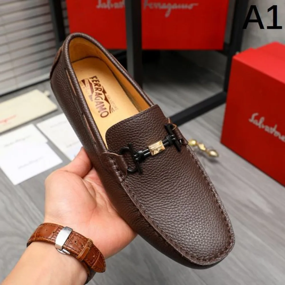 FERRAGAMO サルヴァトーレ フェラガモ 今年最流行 2026 メンズ用 ビジネスシューズ 商品画像 1