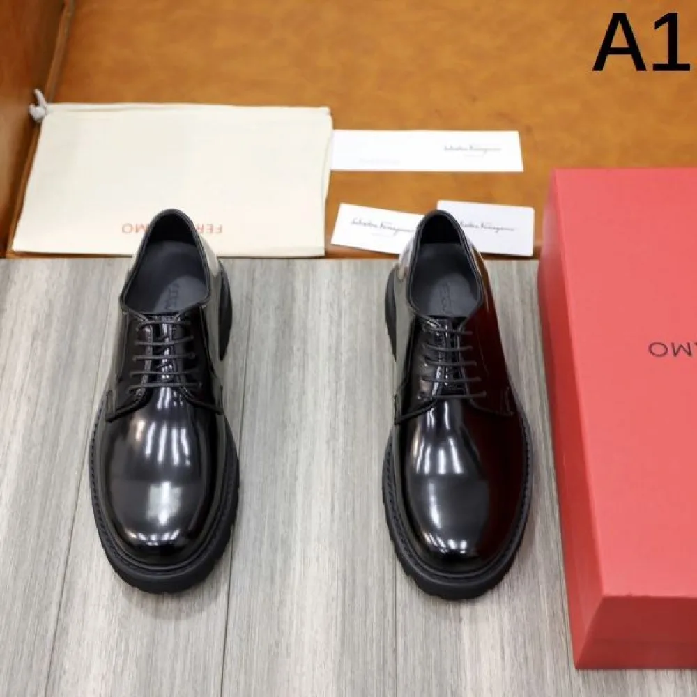 FERRAGAMO サルヴァトーレ フェラガモ 今季新入荷 2026 メンズ用 ビジネスシューズ 商品画像 1