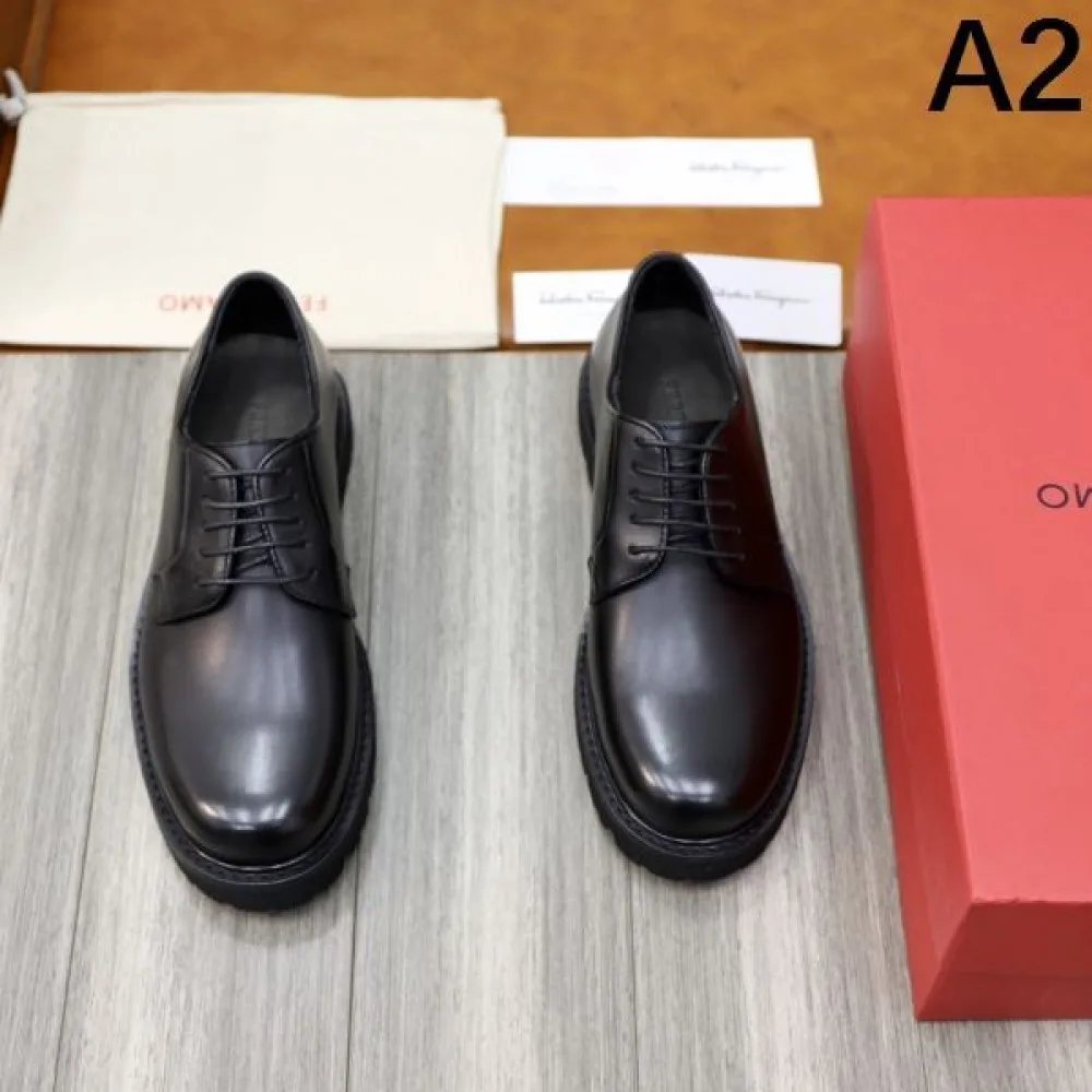 FERRAGAMO サルヴァトーレ フェラガモ 今季新入荷 2026 メンズ用 ビジネスシューズ 商品画像 2