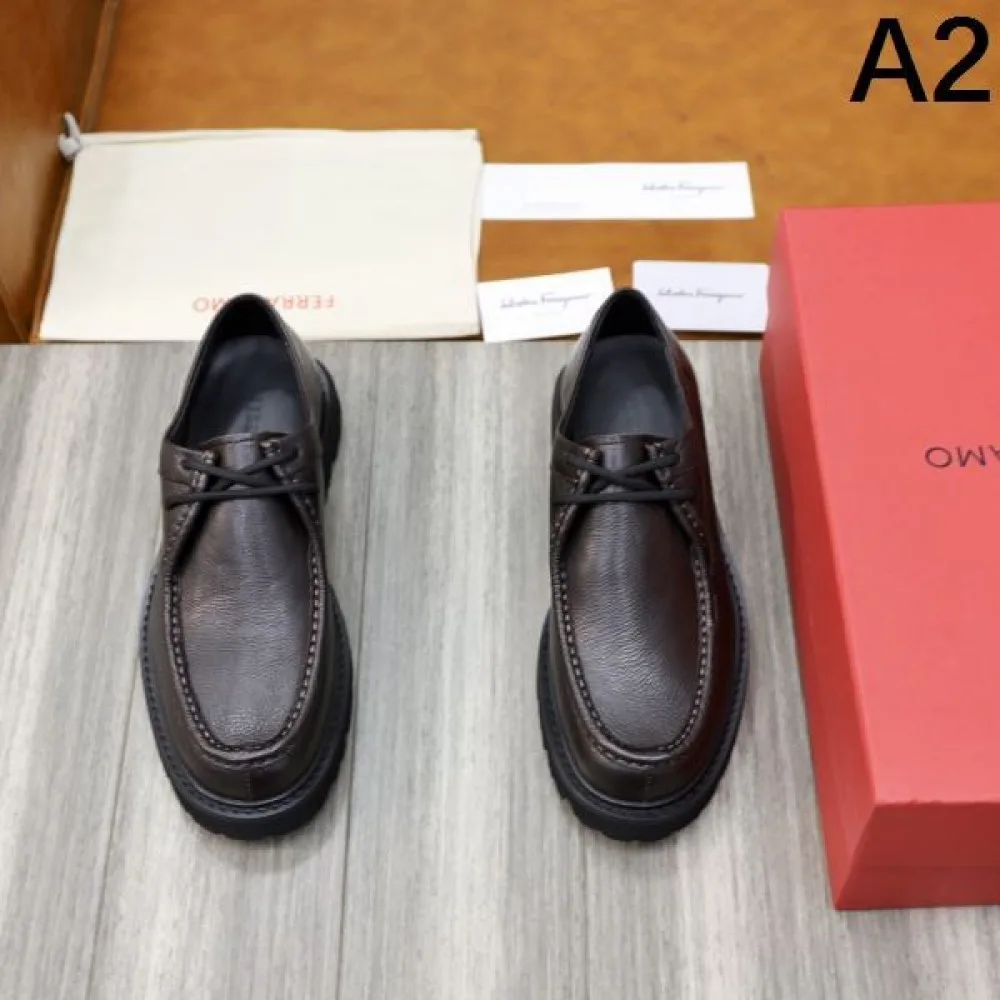 FERRAGAMO サルヴァトーレ フェラガモ 新作大人気 2026 メンズ用 ビジネスシューズ 商品画像 2