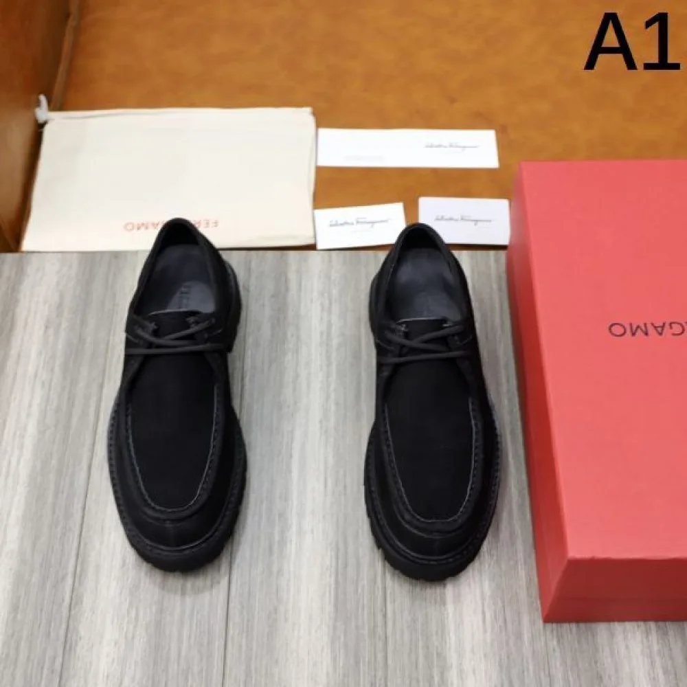 FERRAGAMO サルヴァトーレ フェラガモ 旬デザイン 2026 メンズ用 ビジネスシューズ 商品画像 1