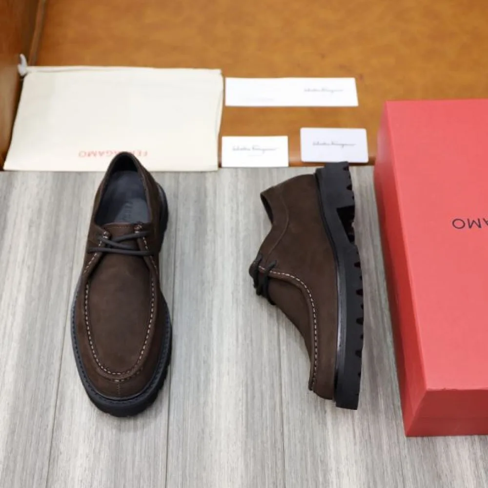 FERRAGAMO サルヴァトーレ フェラガモ 旬デザイン 2026 メンズ用 ビジネスシューズ 商品画像 4