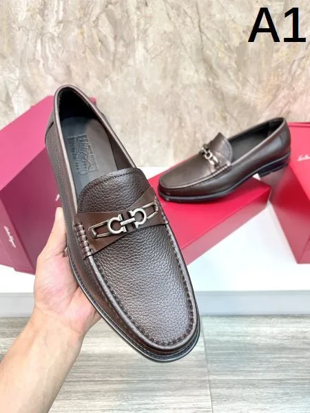 FERRAGAMO サルヴァトーレ フェラガモ 最新作入荷 2026 メンズ用 ビジネスシューズ 商品画像 10