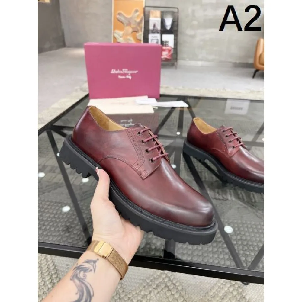 2024FW メンズ用 ビジネスシューズ FERRAGAMO サルヴァトーレ フェラガモ 100%新品 商品画像 2