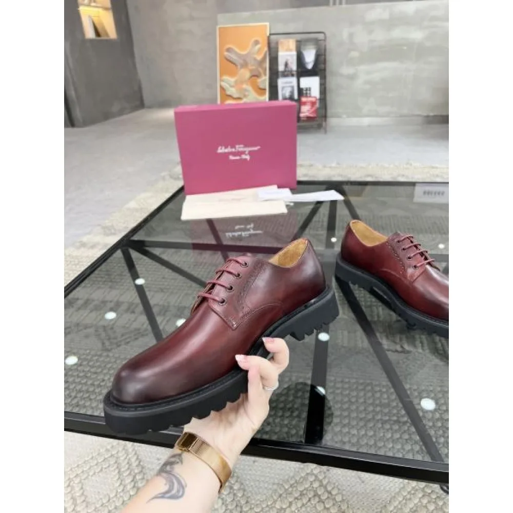 2024FW メンズ用 ビジネスシューズ FERRAGAMO サルヴァトーレ フェラガモ 100%新品 商品画像 5