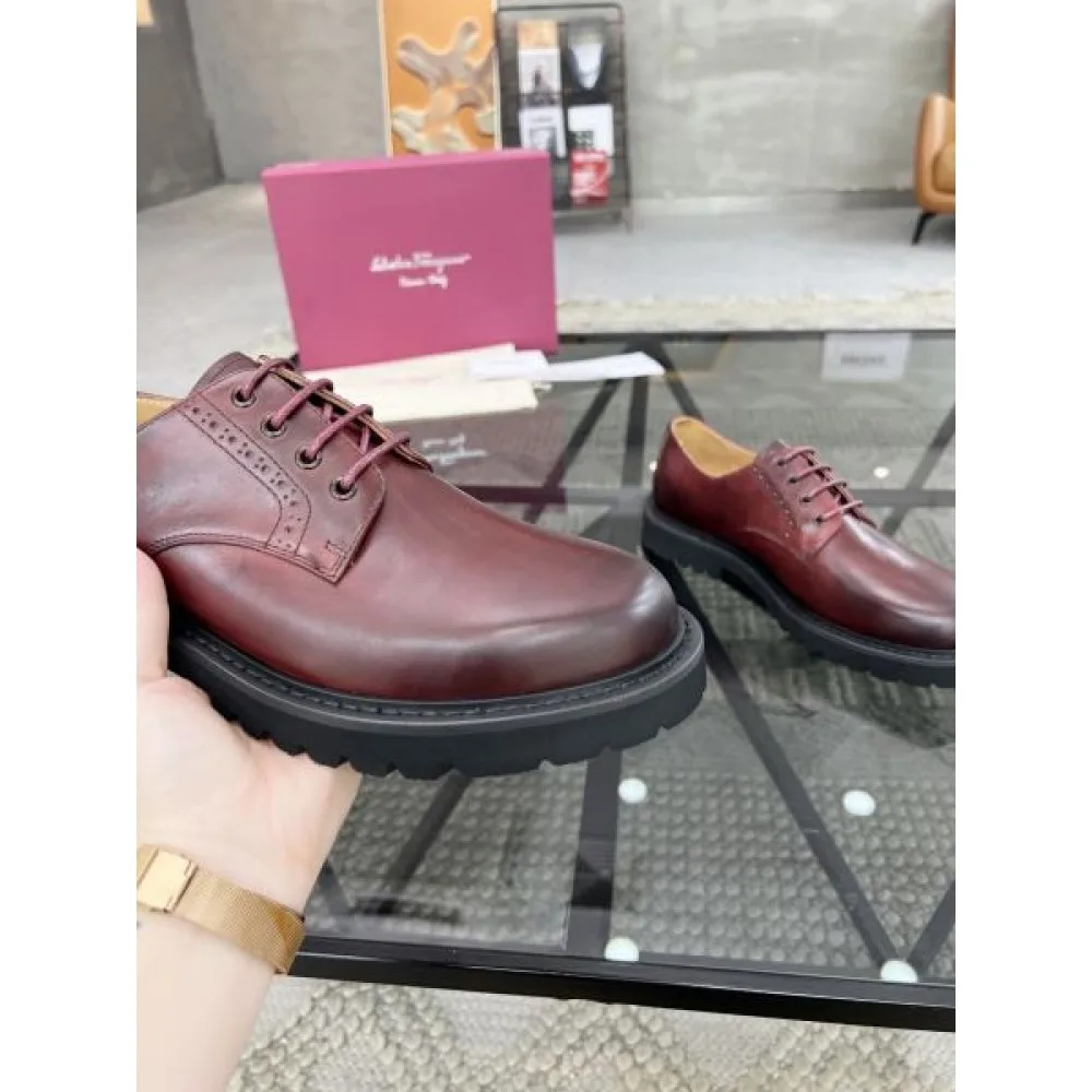 2024FW メンズ用 ビジネスシューズ FERRAGAMO サルヴァトーレ フェラガモ 100%新品 商品画像 6