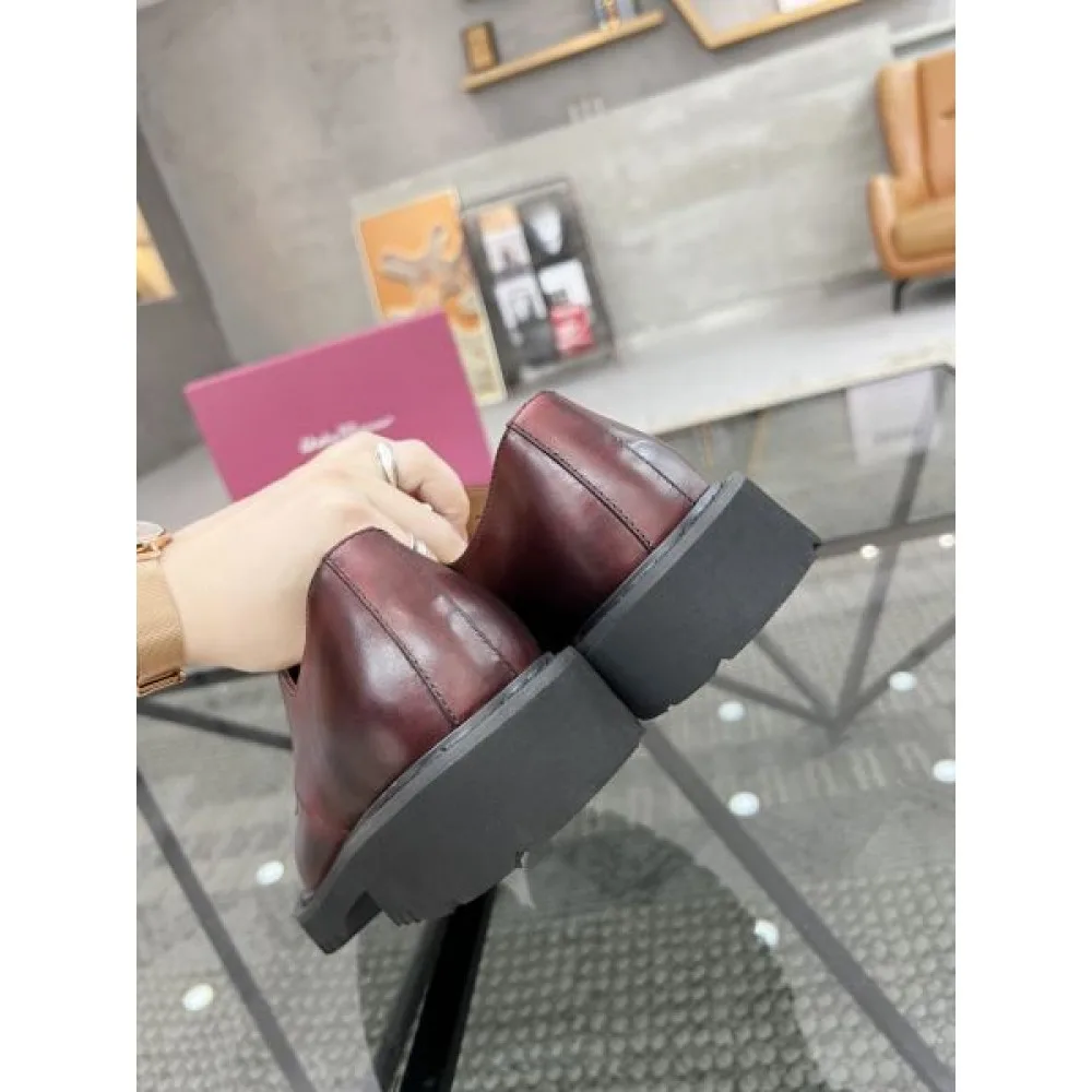 2024FW メンズ用 ビジネスシューズ FERRAGAMO サルヴァトーレ フェラガモ 100%新品 商品画像 8