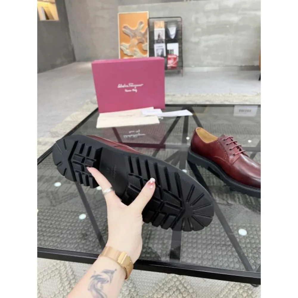 2024FW メンズ用 ビジネスシューズ FERRAGAMO サルヴァトーレ フェラガモ 100%新品 商品画像 9