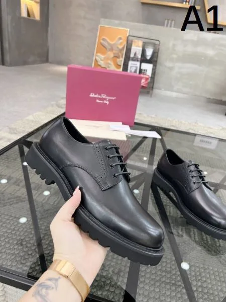 2024FW メンズ用 ビジネスシューズ FERRAGAMO サルヴァトーレ フェラガモ 100%新品 商品画像 10