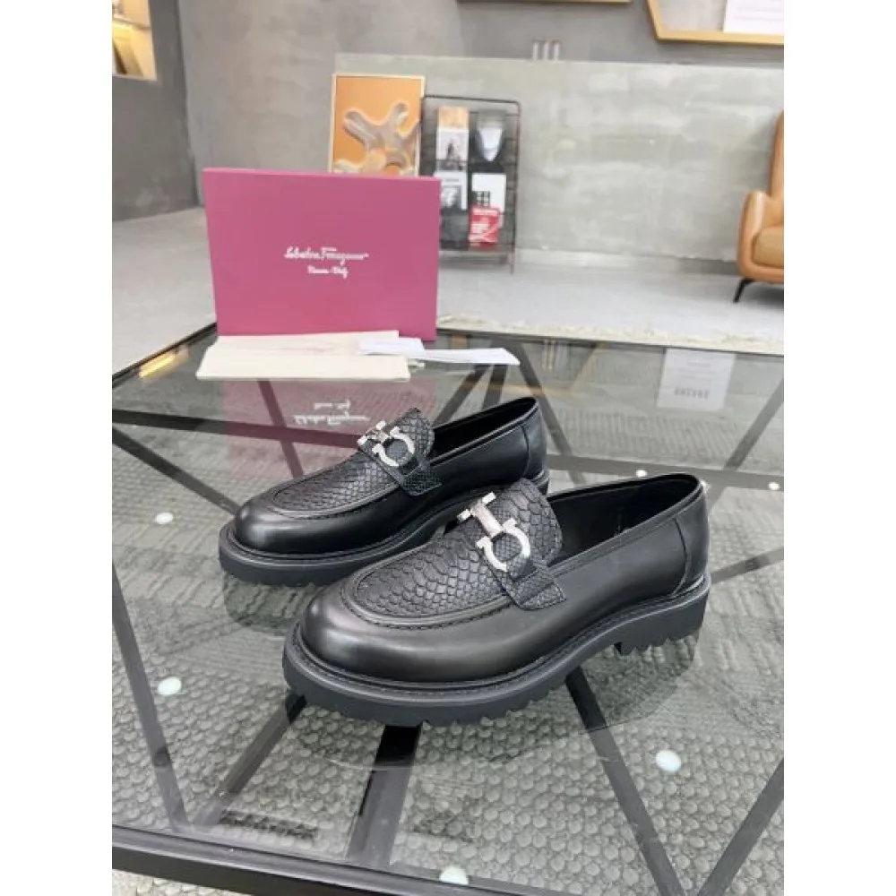 2024FW メンズ用 ビジネスシューズ FERRAGAMO サルヴァトーレ フェラガモ 海外限定! 商品画像 1