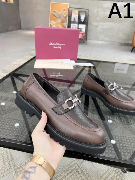 2024FW メンズ用 ビジネスシューズ FERRAGAMO サルヴァトーレ フェラガモ VIPセール 商品画像 10