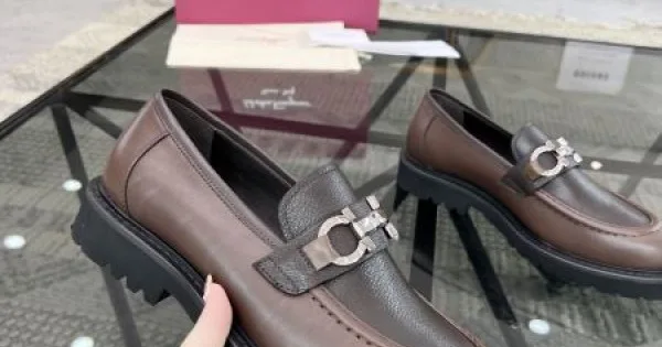 2024FW メンズ用 ビジネスシューズ FERRAGAMO サルヴァトーレ フェラガモ VIPセール 商品画像 11