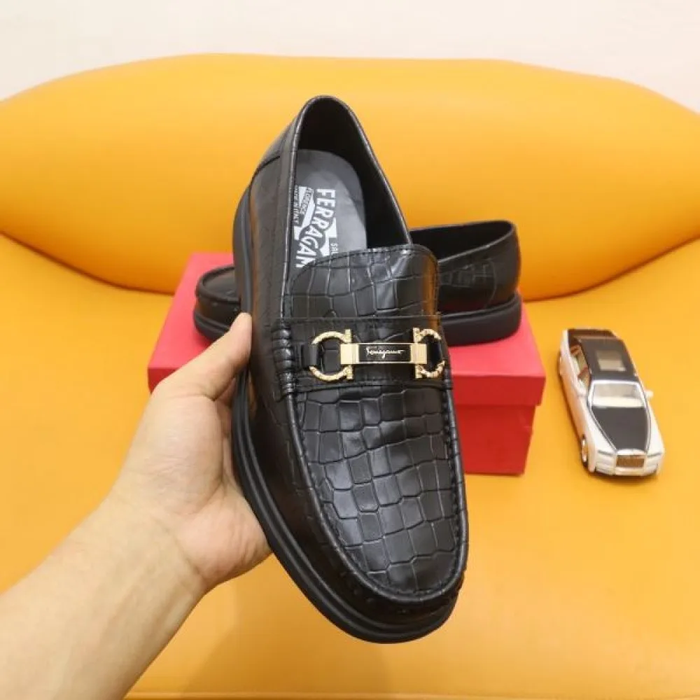 2024FW メンズ用 ビジネスシューズ FERRAGAMO サルヴァトーレ フェラガモ 限定生産品 商品画像 1