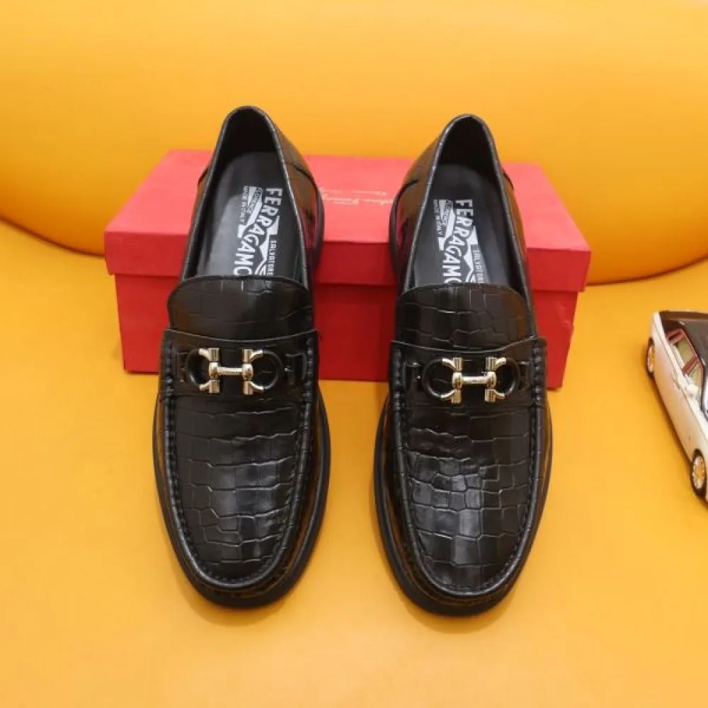 2024FW メンズ用 ビジネスシューズ FERRAGAMO サルヴァトーレ フェラガモ 早い者勝ち 商品画像 2