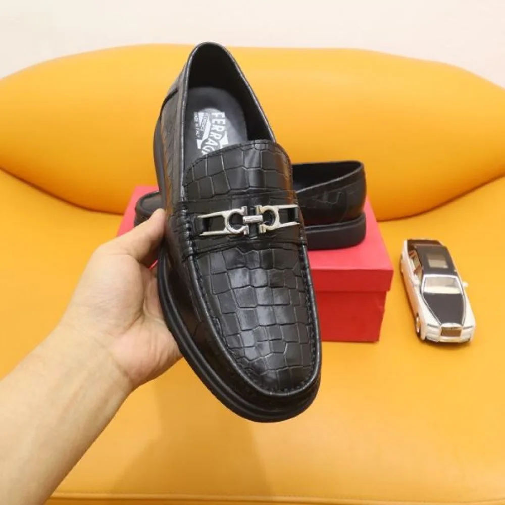 2024FW メンズ用 ビジネスシューズ FERRAGAMO サルヴァトーレ フェラガモ 大人気商品 商品画像 1