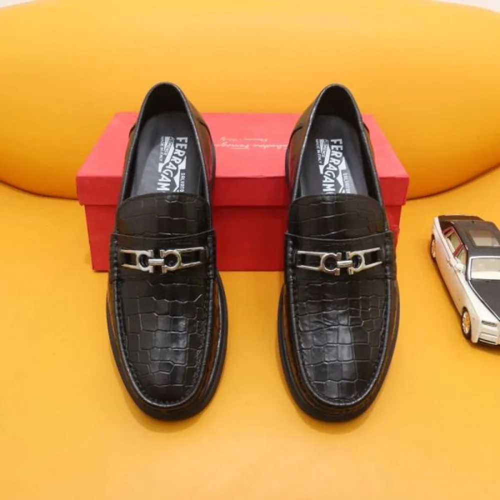 2024FW メンズ用 ビジネスシューズ FERRAGAMO サルヴァトーレ フェラガモ 大人気商品 商品画像 2