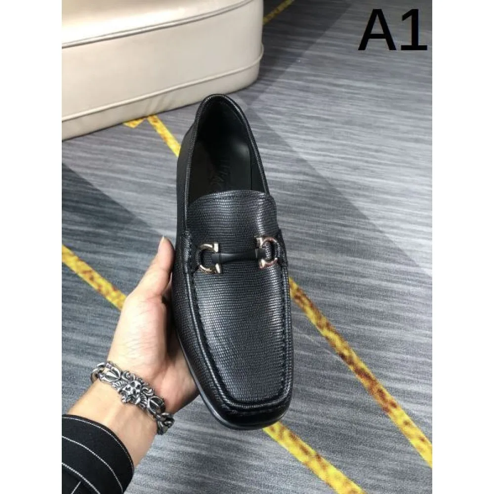 2024FW メンズ用 ビジネスシューズ FERRAGAMO サルヴァトーレ フェラガモ 最安値人気品 商品画像 1