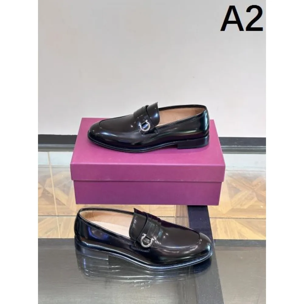 2024FW メンズ用 ビジネスシューズ FERRAGAMO サルヴァトーレ フェラガモ カラバリ豊富 商品画像 2