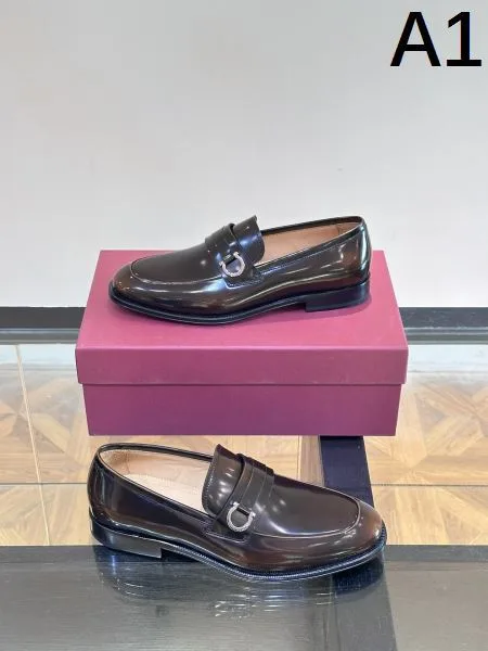 2024FW メンズ用 ビジネスシューズ FERRAGAMO サルヴァトーレ フェラガモ カラバリ豊富 商品画像 10