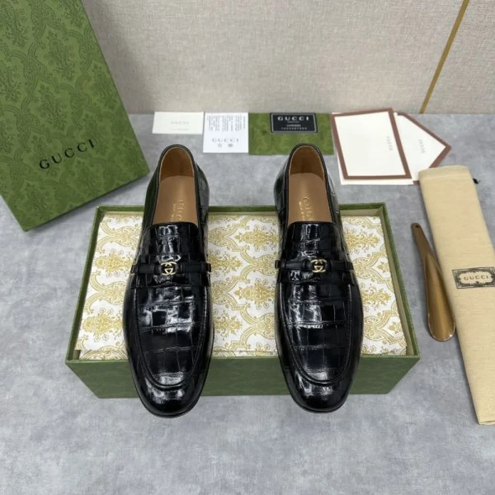 好感度が高いアイテム GUCCI グッチ 2026 メンズ用 ビジネスシューズ 商品画像 6