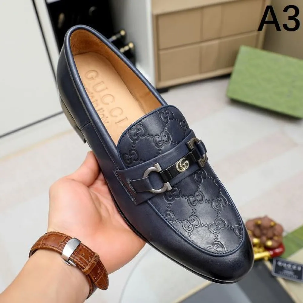 おしゃれの幅が広がり GUCCI グッチ 2026 メンズ用 ビジネスシューズ 商品画像 3