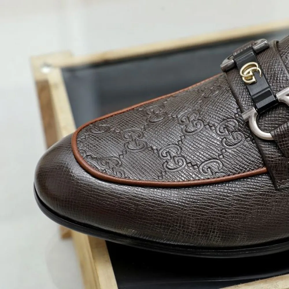 おしゃれの幅が広がり GUCCI グッチ 2026 メンズ用 ビジネスシューズ 商品画像 7