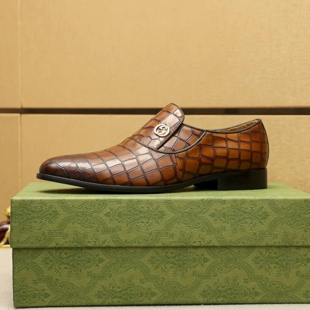 GUCCI グッチ 一流の憧れブランド 2026 メンズ用 ビジネスシューズ 商品画像 6