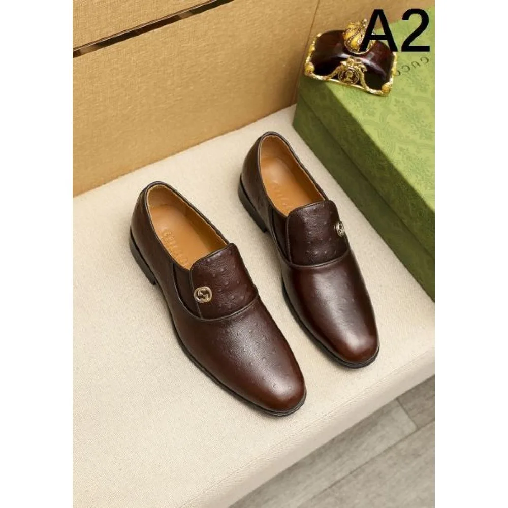 GUCCI グッチ 新作愛用セレブ多数 2026 メンズ用 ビジネスシューズ 商品画像 2