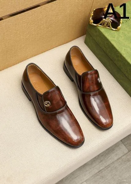 GUCCI グッチ 新作愛用セレブ多数 2026 メンズ用 ビジネスシューズ 商品画像 11