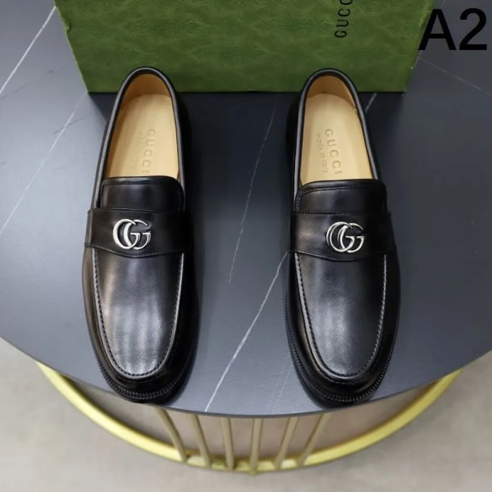 GUCCI グッチ 定番人気薄手柔らか 2026 メンズ用 ビジネスシューズ 商品画像 2