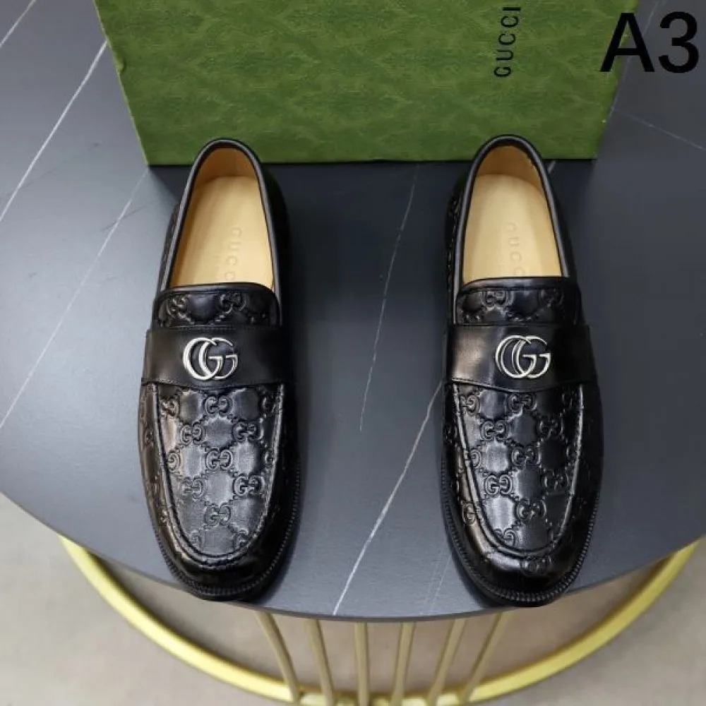 GUCCI グッチ 定番人気薄手柔らか 2026 メンズ用 ビジネスシューズ 商品画像 3