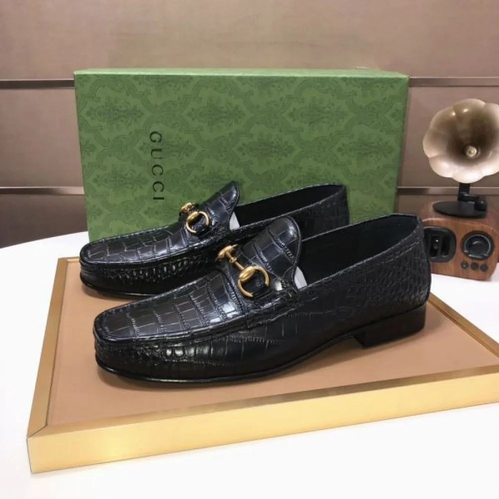 GUCCI グッチ 新作限定人気沸騰中 2026 メンズ用 ビジネスシューズ 商品画像 2