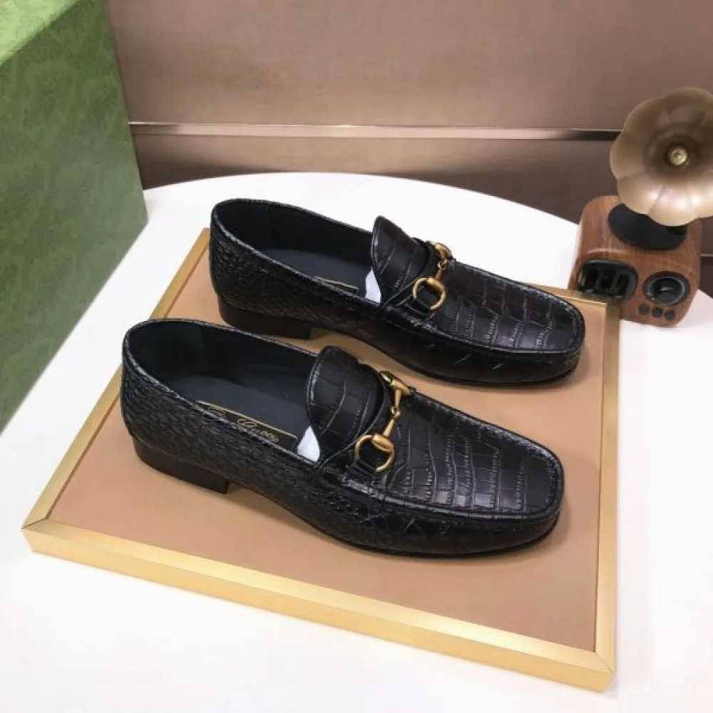 GUCCI グッチ 新作限定人気沸騰中 2026 メンズ用 ビジネスシューズ 商品画像 3
