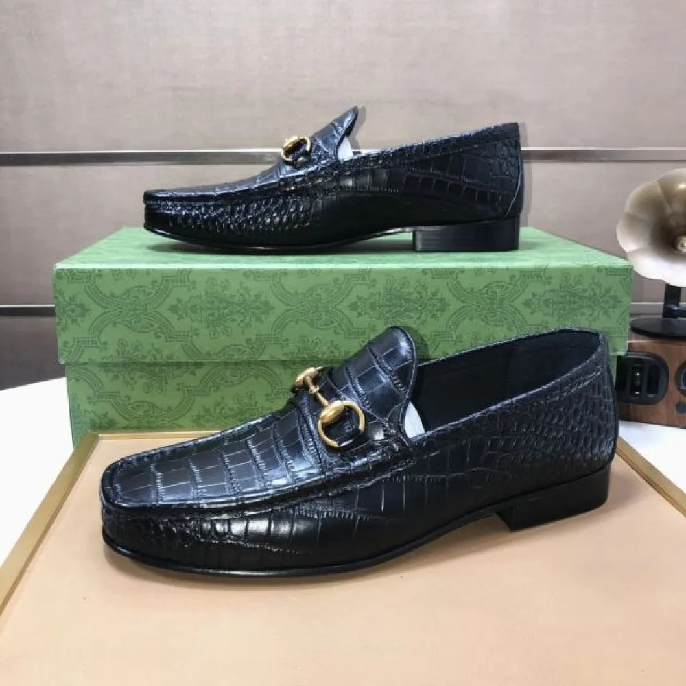 GUCCI グッチ 新作限定人気沸騰中 2026 メンズ用 ビジネスシューズ 商品画像 5