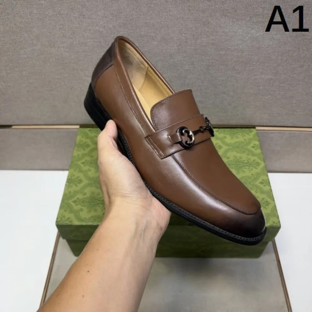 2024FW メンズ用 ビジネスシューズ GUCCI グッチ 大人気秋冬コレクション 商品画像 1