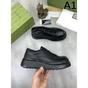 2024FW メンズ用 ビジネスシューズ GUCCI グッチ 一目瞭然人気ブランド 商品画像 1
