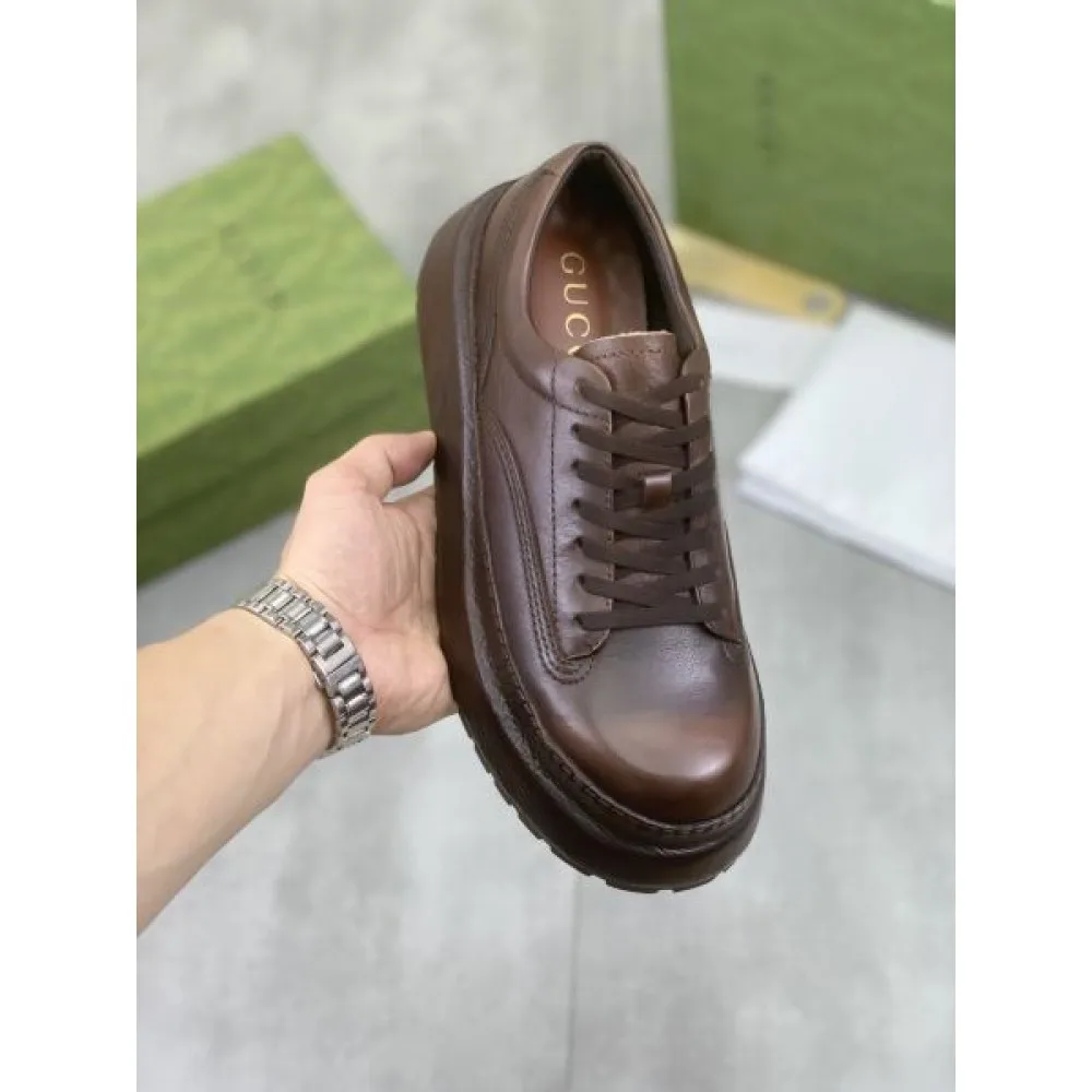 2024FW メンズ用 ビジネスシューズ GUCCI グッチ 一目瞭然人気ブランド 商品画像 3