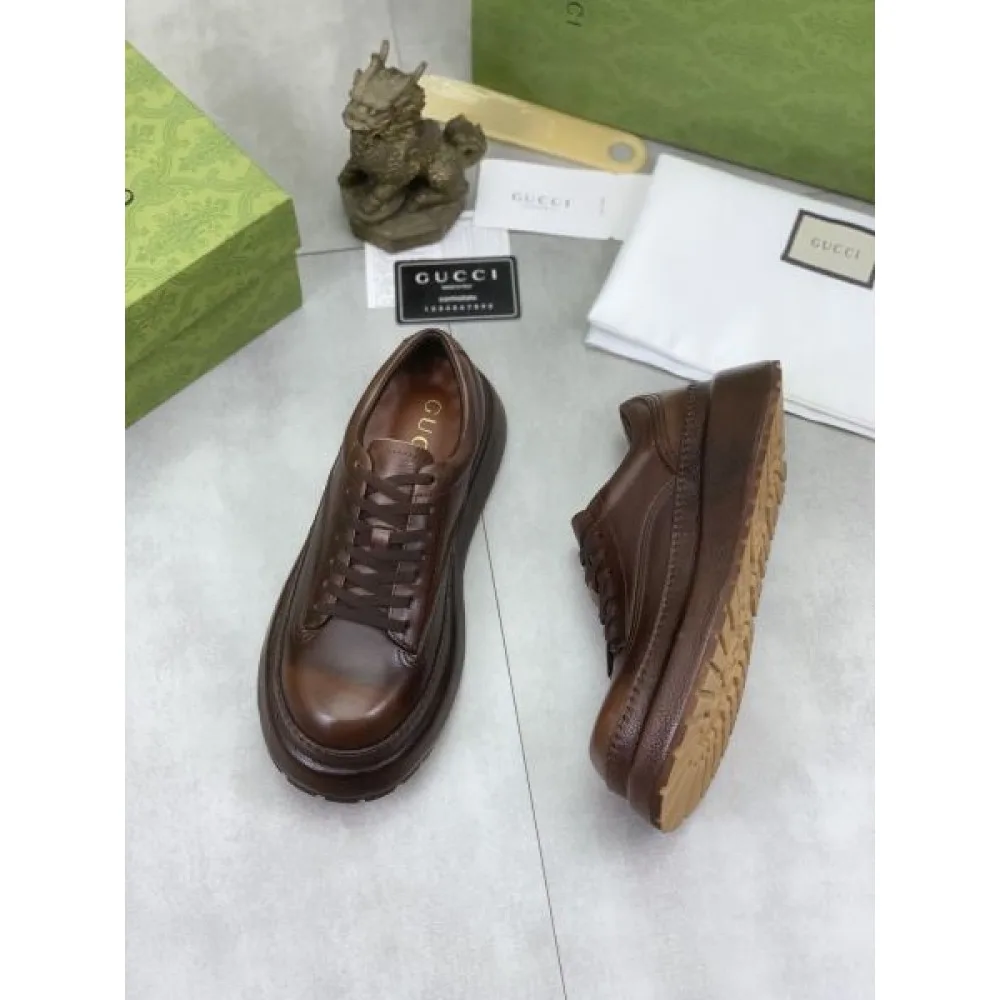 2024FW メンズ用 ビジネスシューズ GUCCI グッチ 一目瞭然人気ブランド 商品画像 5