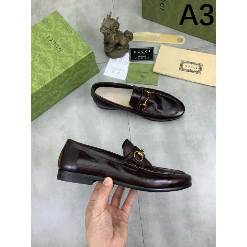 2024FW メンズ用 ビジネスシューズ GUCCI グッチ 視線を集める今冬新作 商品画像 3