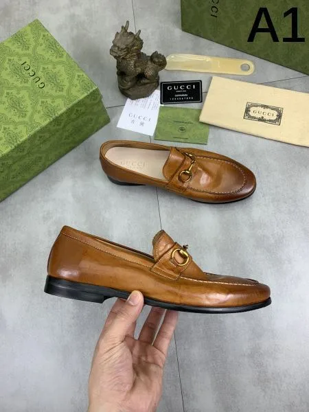 2024FW メンズ用 ビジネスシューズ GUCCI グッチ 視線を集める今冬新作 商品画像 10