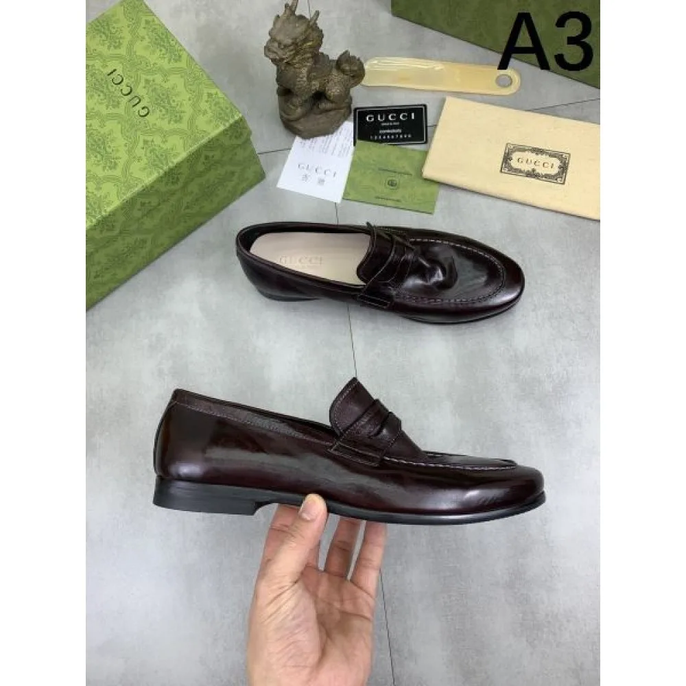2024FW メンズ用 ビジネスシューズ GUCCI グッチ 話題沸騰中の冬季新作 商品画像 3