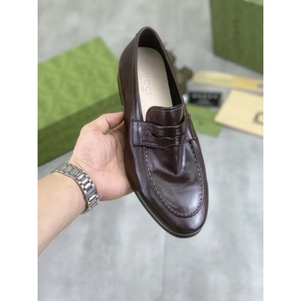 2024FW メンズ用 ビジネスシューズ GUCCI グッチ 話題沸騰中の冬季新作 商品画像 5