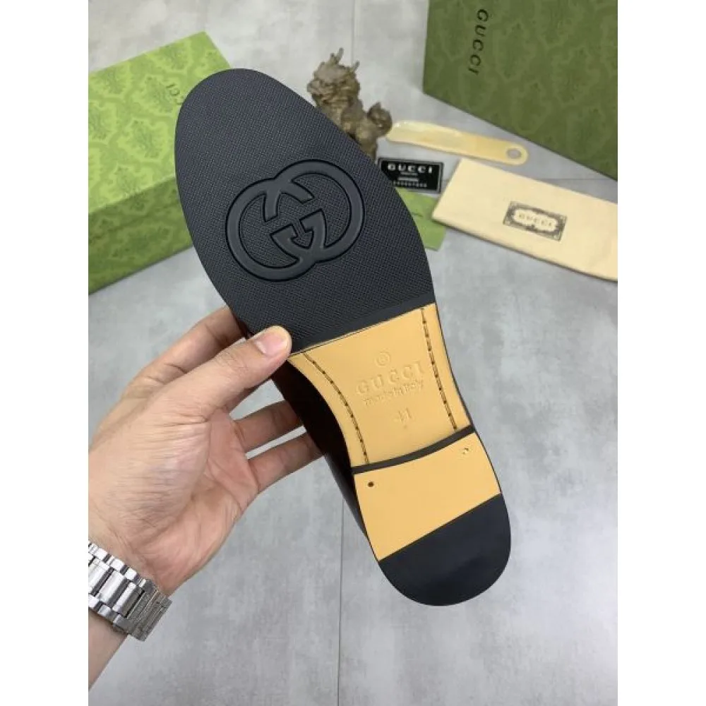 2024FW メンズ用 ビジネスシューズ GUCCI グッチ 話題沸騰中の冬季新作 商品画像 9
