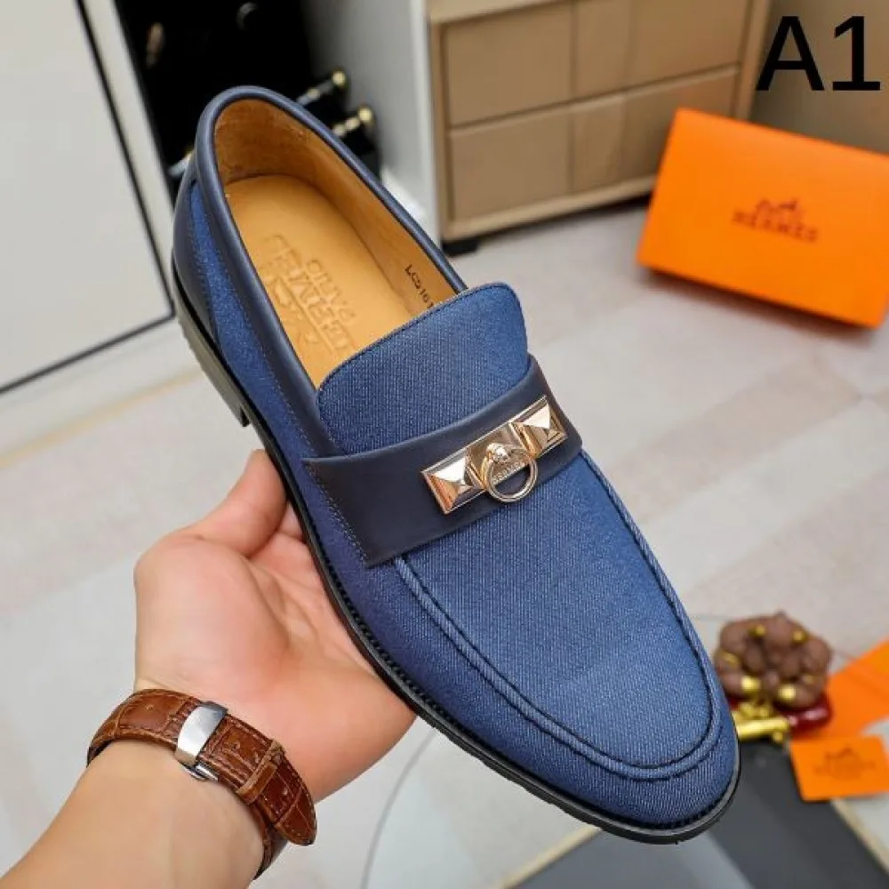 HERMES エルメス 素敵なコーデは大注目 2026 メンズ用 ビジネスシューズ 商品画像 1