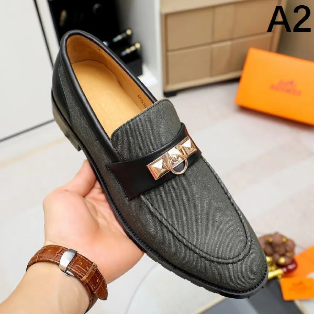 HERMES エルメス 素敵なコーデは大注目 2026 メンズ用 ビジネスシューズ 商品画像 2