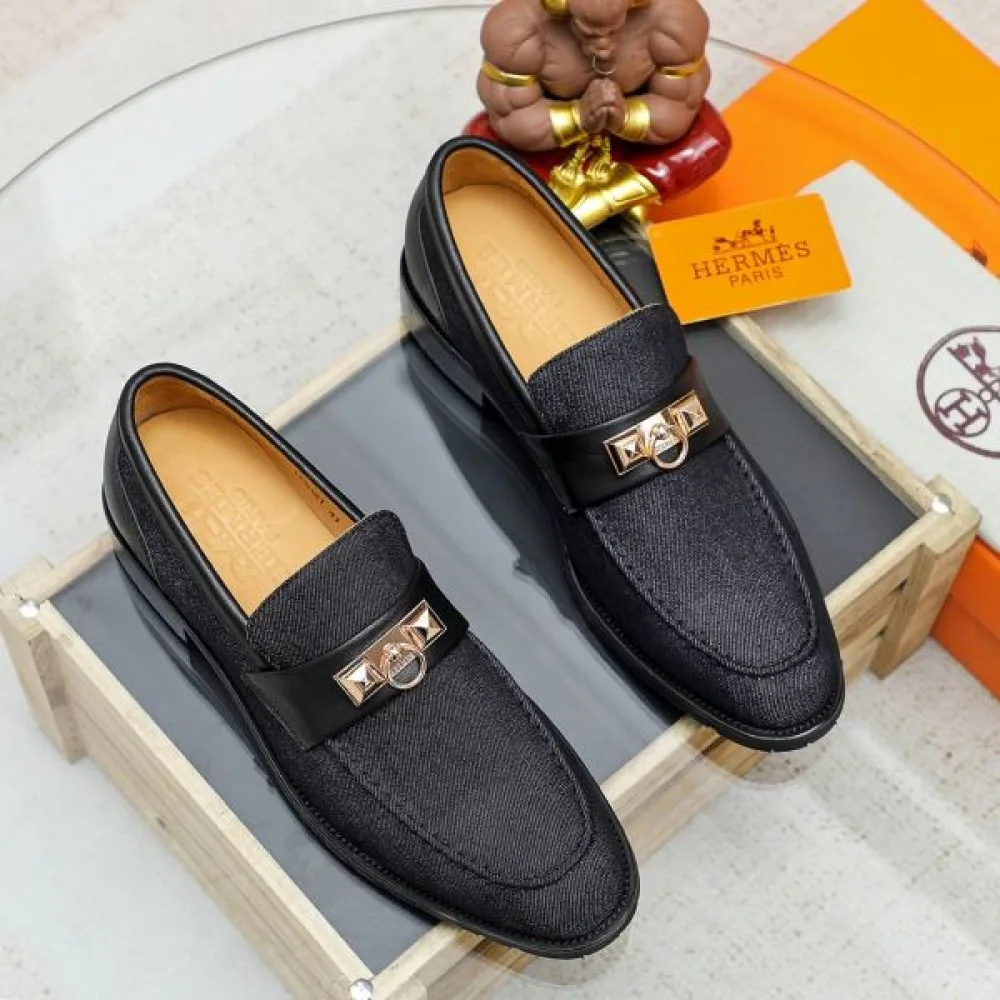 HERMES エルメス 素敵なコーデは大注目 2026 メンズ用 ビジネスシューズ 商品画像 4